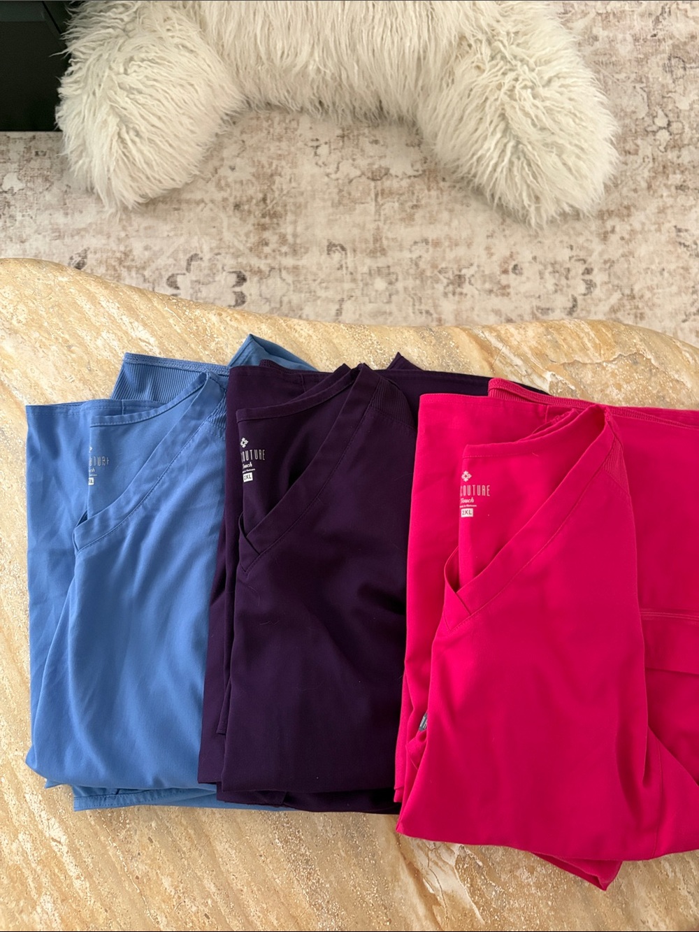 Women’s bundle of 3 sets of scrubs 2xl